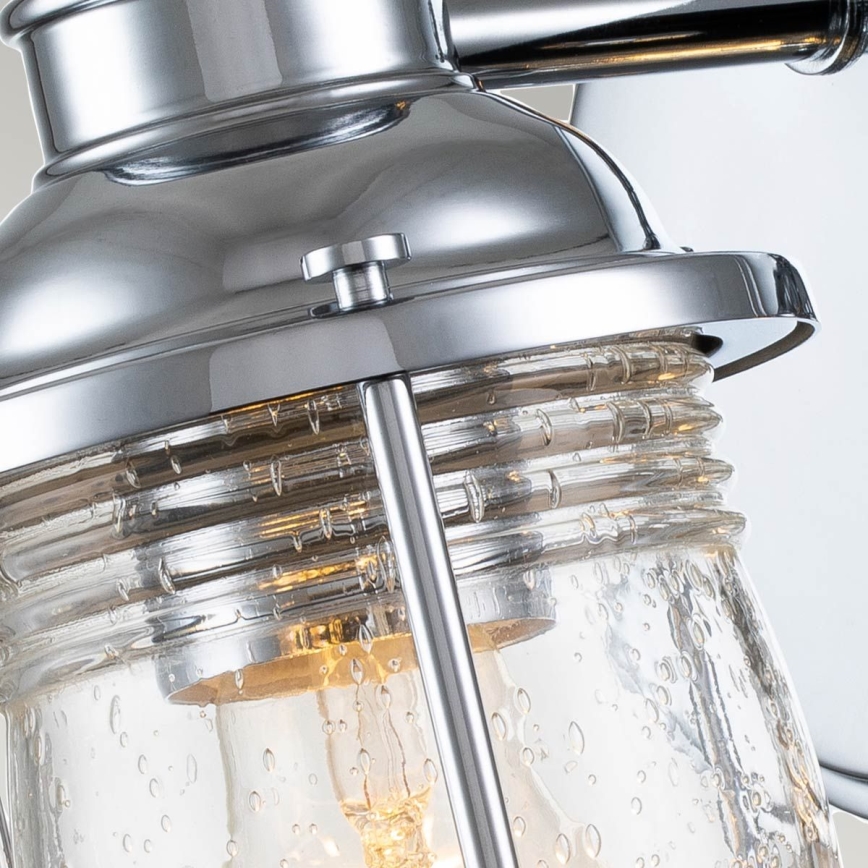 Quintiesse - Spoljašnja zidna lampa ASHLAND BAY 1xE27/60W/230V IP44 sjajni hrom