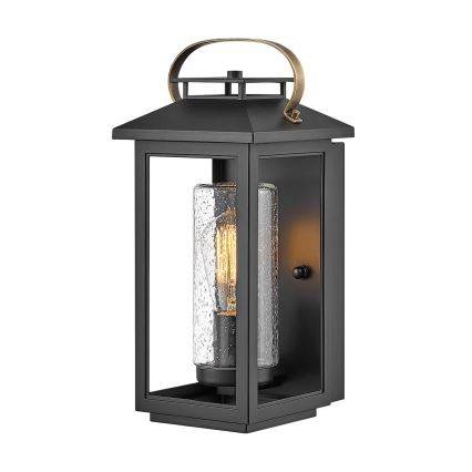Quintiesse - Spoljašnje zidno svetlo ATWATER S 1xE27/60W/230V IP44 crna