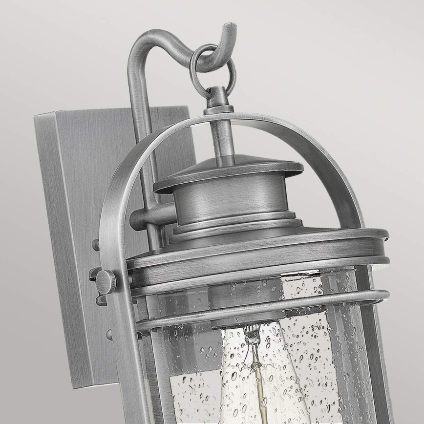 Quintiesse - Spoljna zidna lampa BOOKER M 1xE27/60W/230V IP44 mat hrom