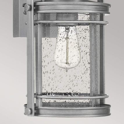 Quintiesse - Spoljna zidna lampa BOOKER M 1xE27/60W/230V IP44 mat hrom