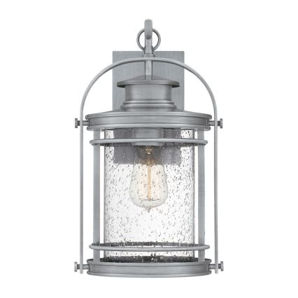 Quintiesse - Spoljna zidna lampa BOOKER M 1xE27/60W/230V IP44 mat hrom