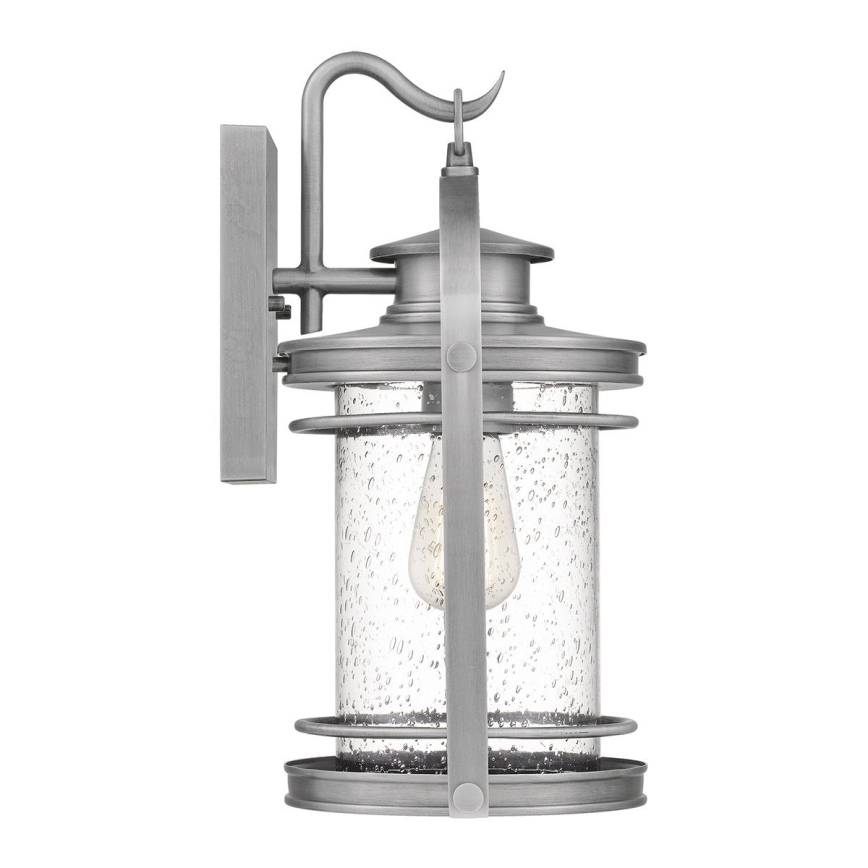 Quintiesse - Spoljna zidna lampa BOOKER M 1xE27/60W/230V IP44 mat hrom