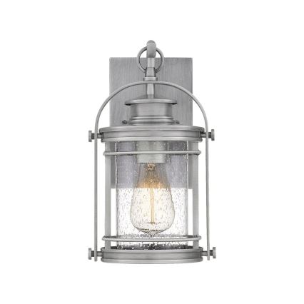 Quintiesse - Spoljašnja zidna lampa BOOKER S 1xE27/60W/230V IP44 mat hrom