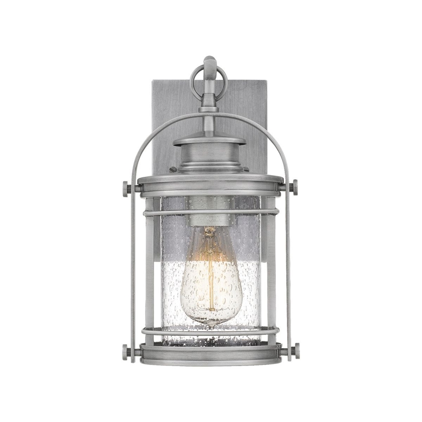 Quintiesse - Spoljašnja zidna lampa BOOKER S 1xE27/60W/230V IP44 mat hrom