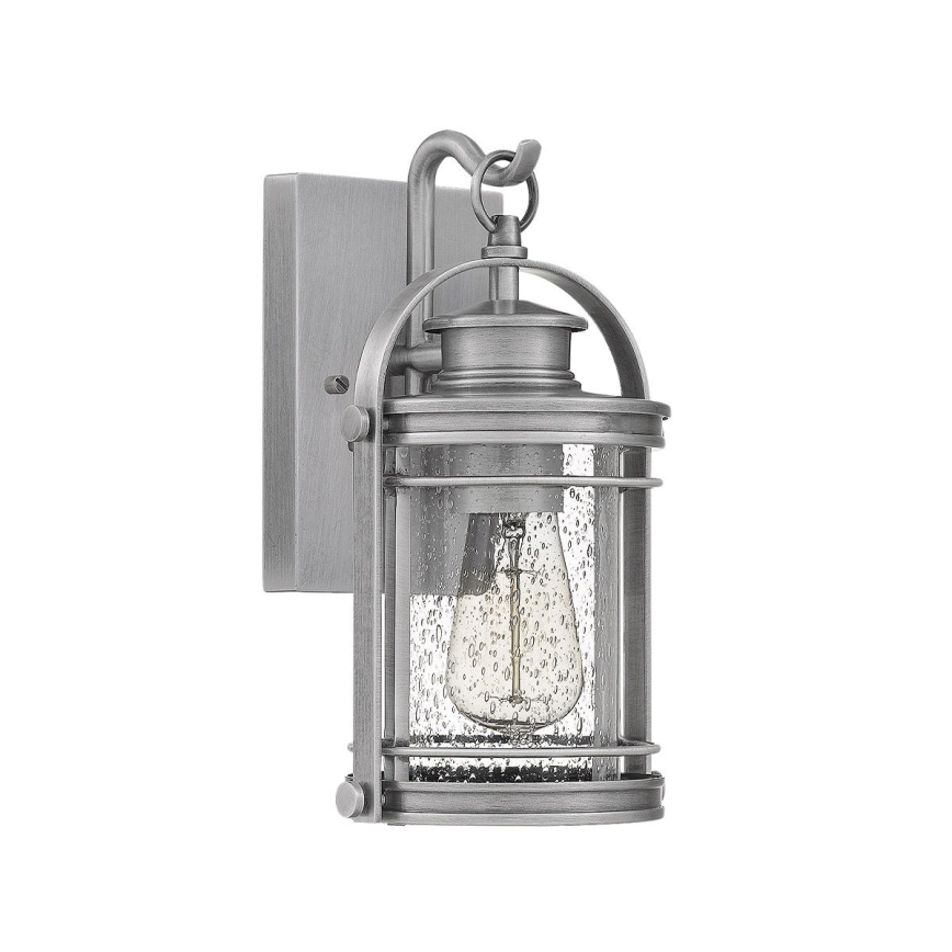 Quintiesse - Spoljašnja zidna lampa BOOKER S 1xE27/60W/230V IP44 mat hrom