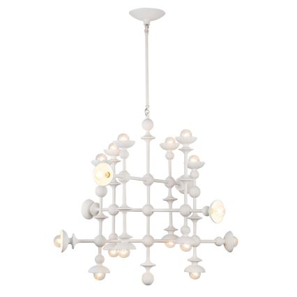 Quintiesse - Luster na štapu CADENCE 18xE14/40W/230V bela
