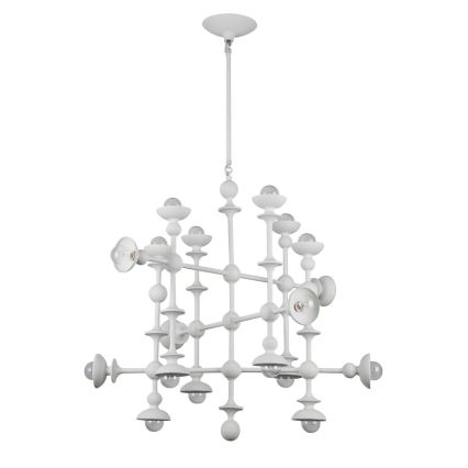 Quintiesse - Luster na štapu CADENCE 18xE14/40W/230V bela