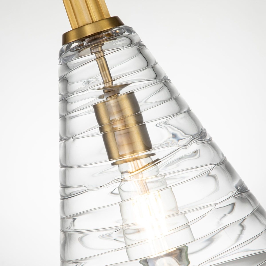Quintiesse - Luster na lancu ELMORE 1xE27/60W/230V zlatni
