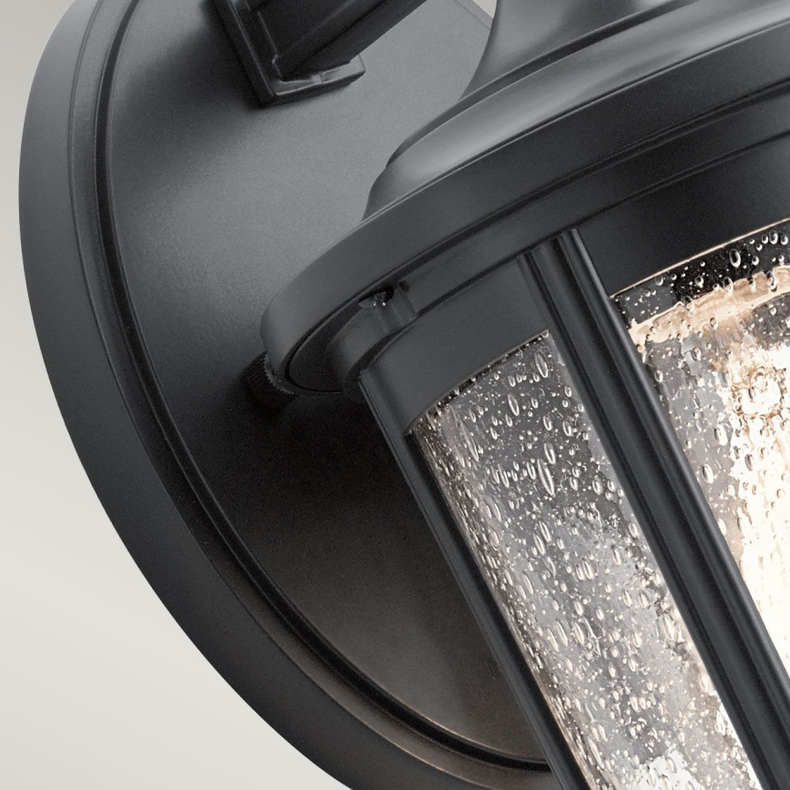 Quintiesse - Spoljašnja zidna lampa FAIRFIELD M 1xE27/60W/230V IP44 crna