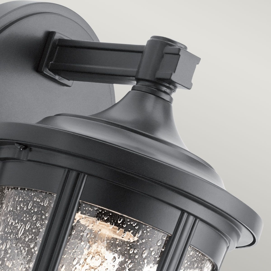 Quintiesse - Spoljašnja zidna lampa FAIRFIELD M 1xE27/60W/230V IP44 crna