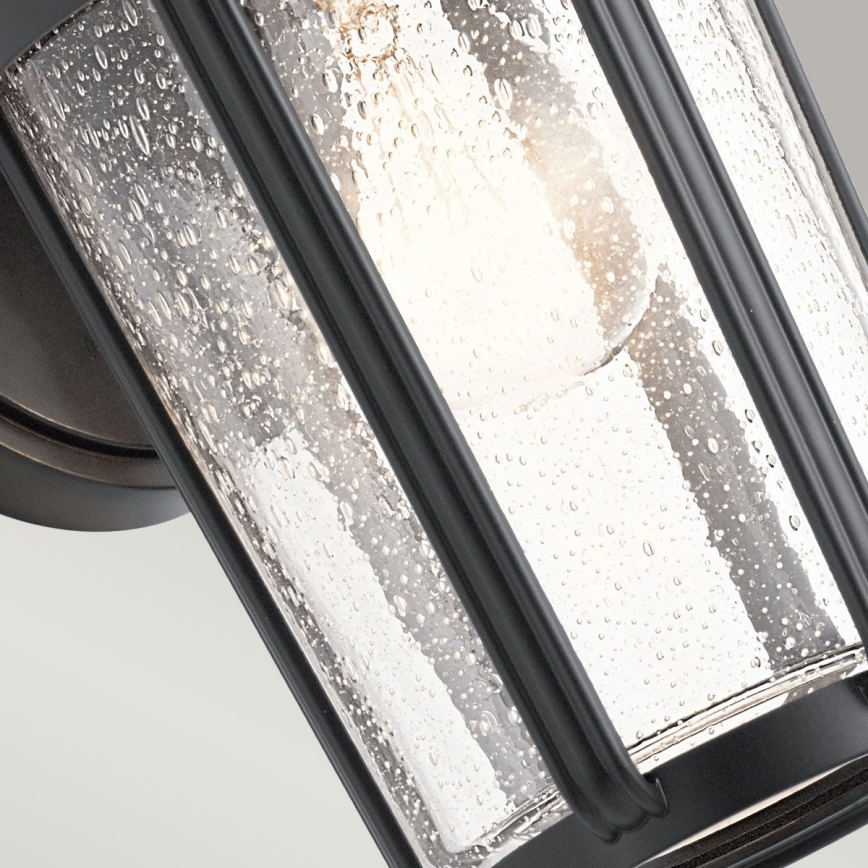 Quintiesse - Spoljašnja zidna lampa FAIRFIELD M 1xE27/60W/230V IP44 crna
