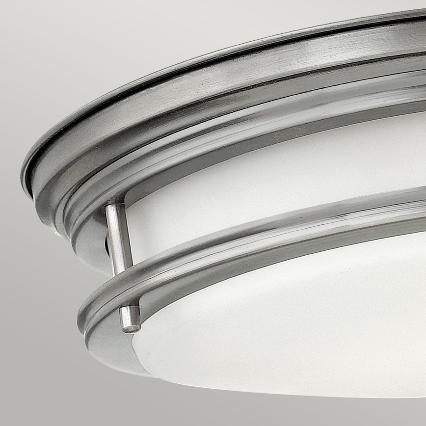 Quintiesse - Spoljašnja plafonska svetiljka HADRIAN 2xE27/40W/230V prečnik 30,5 cm IP44 matirani hrom