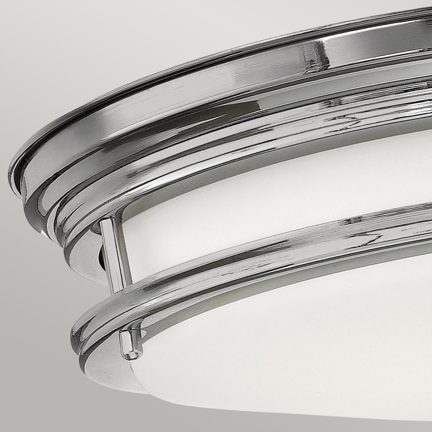 Quintiesse - Spoljašnje stubno svetlo HADRIAN 2xE27/40W/230V preč. 27,8 cm IP44 sjajni hrom