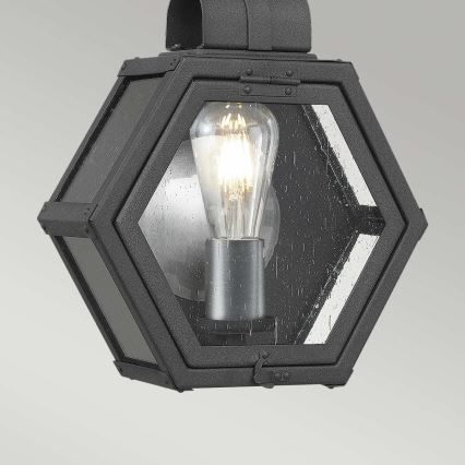 Quintiesse - Spoljašnje zidno svetlo HEATH S 1xE27/60W/230V IP44 crno