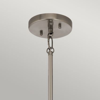 Quintiesse - Luster na stalku KARLEE 3xE14/60W/230V, prečnik 45,7 cm, matni hrom