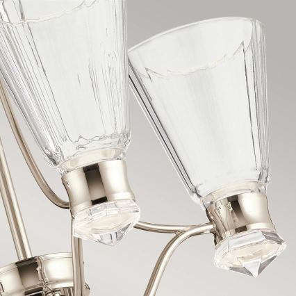 Quintiesse - LED kupatilski luster na šipci KAYVA LED/24W/230V IP44 sjajni hrom