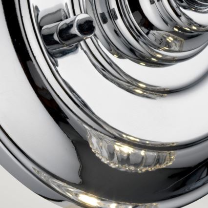 Quintiesse - LED zidna lampa za kupatilo KEYNES 1xG9/3W/230V IP44 sjajni hrom