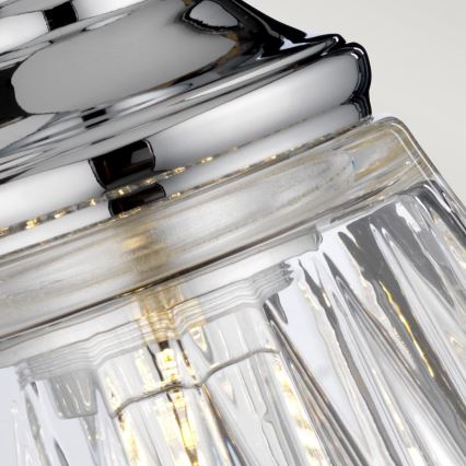Quintiesse - LED zidna lampa za kupatilo KEYNES 1xG9/3W/230V IP44 sjajni hrom