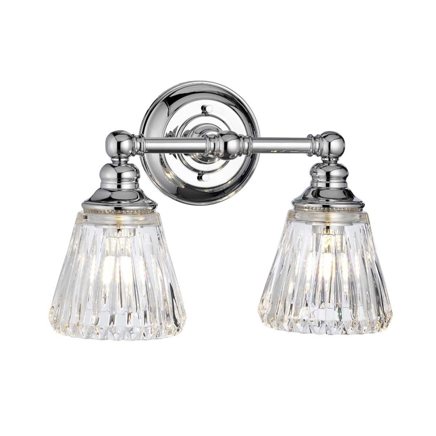 Quintiesse - LED zidna lampa za kupatilo KEYNES 2xG9/3W/230V IP44 sjajni hrom