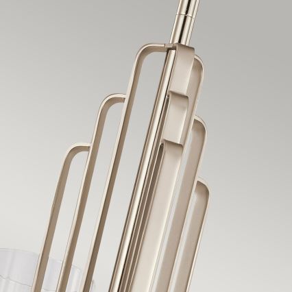 Quintiesse - Luster na šipci KIMROSE 3xE14/40W/230V prečnik 45,9 cm sjajni hrom