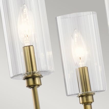 Quintiesse - Luster na šipci KIMROSE 6xE14/40W/230V prečnik 68,6 cm zlatni