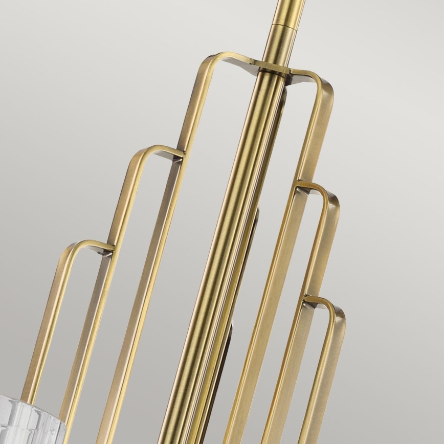 Quintiesse - Luster na šipci KIMROSE 6xE14/40W/230V prečnik 68,6 cm zlatni