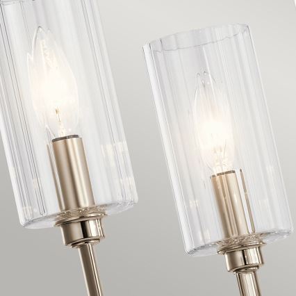 Quintiesse - Luster na šipci KIMROSE 6xE14/40W/230V prečnik 68,6 cm sjajni hrom
