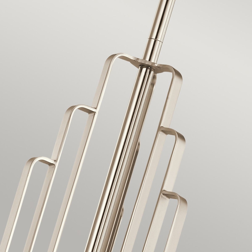 Quintiesse - Luster na šipci KIMROSE 6xE14/40W/230V prečnik 68,6 cm sjajni hrom