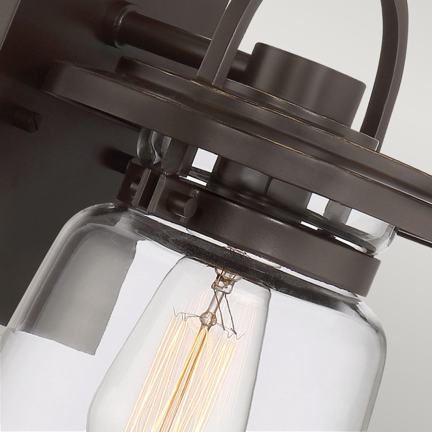 Quintiesse - Spoljašnja zidna lampa LASALLE S 1xE27/60W/230V IP44 bronzana