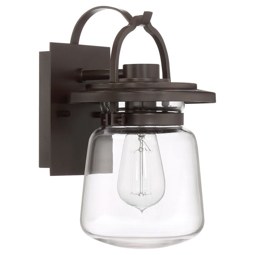 Quintiesse - Spoljašnja zidna lampa LASALLE S 1xE27/60W/230V IP44 bronzana