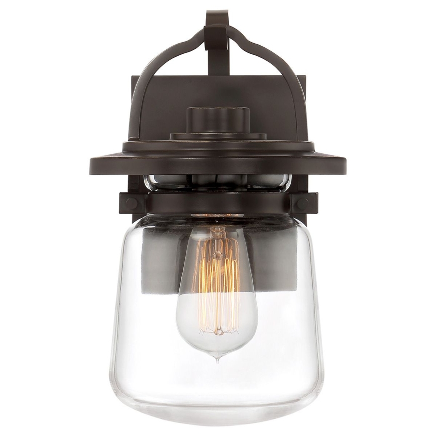 Quintiesse - Spoljašnja zidna lampa LASALLE S 1xE27/60W/230V IP44 bronzana