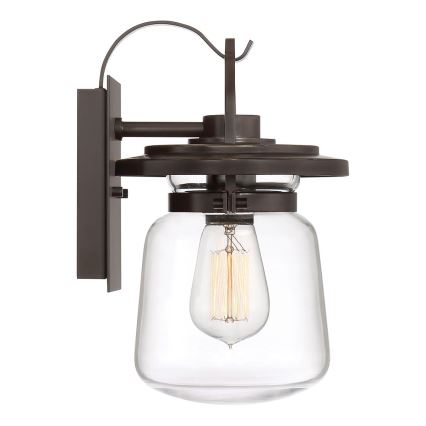 Quintiesse - Spoljašnja zidna lampa LASALLE S 1xE27/60W/230V IP44 bronzana
