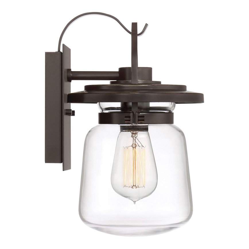 Quintiesse - Spoljašnja zidna lampa LASALLE S 1xE27/60W/230V IP44 bronzana