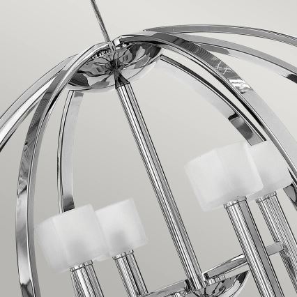 Quintiesse - LED luster na sajli MONDO 8xG9/3W/230V prečnika 71,3 cm sjajni hrom