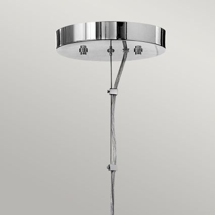 Quintiesse - LED luster na sajli MONDO 8xG9/3W/230V prečnika 71,3 cm sjajni hrom