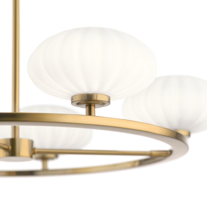Quintiesse - LED kupatilski luster na stalku PIM 5xG9/3W/230V prečnik 71,1 cm IP44 zlatna