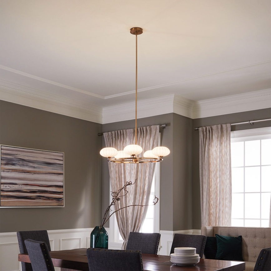 Quintiesse - LED kupatilski luster na stalku PIM 5xG9/3W/230V prečnik 71,1 cm IP44 zlatna