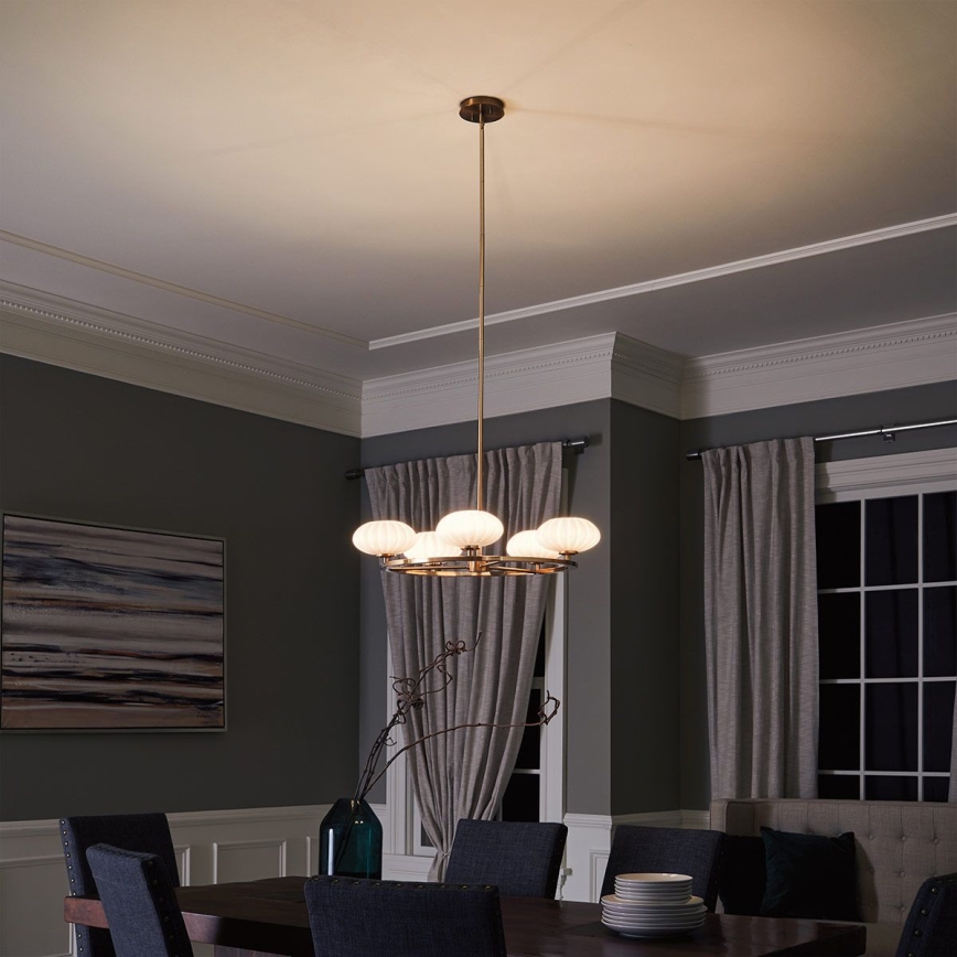 Quintiesse - LED kupatilski luster na stalku PIM 5xG9/3W/230V prečnik 71,1 cm IP44 zlatna