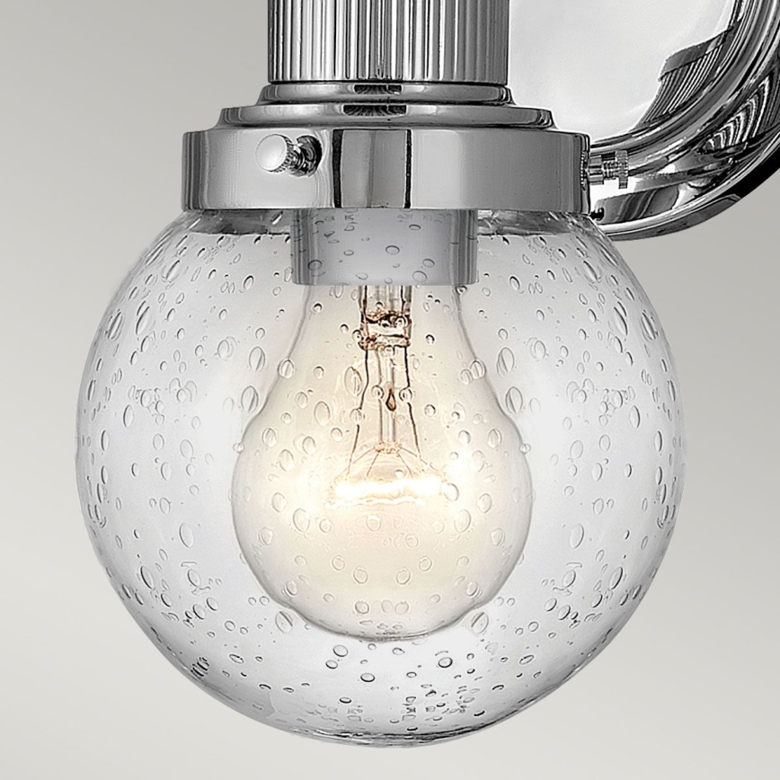 Quintiesse - Kupatilsko zidno svetlo POPPY 1xE27/60W/230V IP44 sjajni hrom