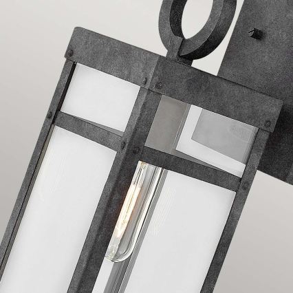 Quintiesse - Spoljašnja zidna lampa PORTER M 1xE27/60W/230V IP44 crna