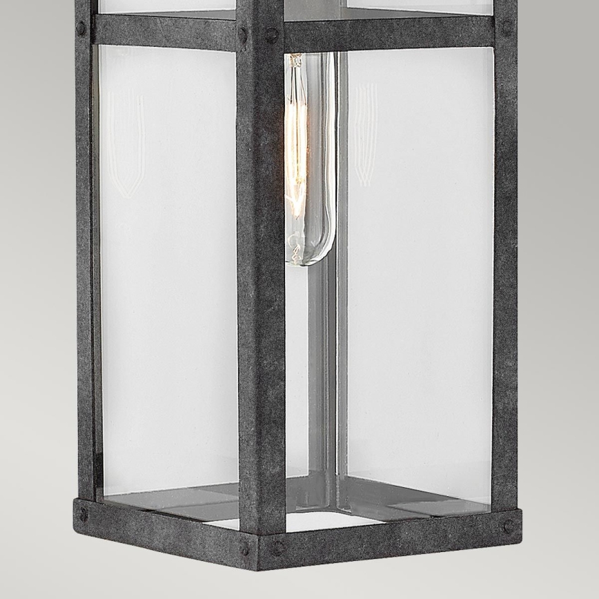 Quintiesse - Spoljašnja zidna lampa PORTER M 1xE27/60W/230V IP44 crna