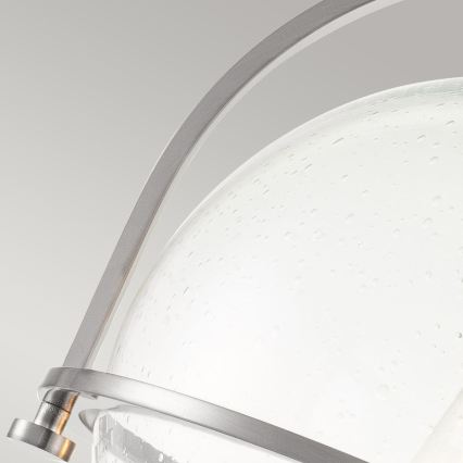 Quintiesse - Plafonsko svetlo SOMERSET 1xE27/60W/230V prečnik 28,2 cm mat hrom