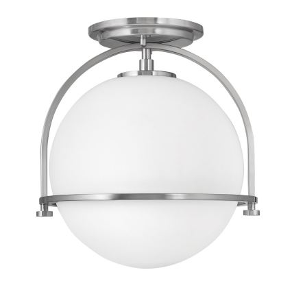 Quintiesse - Plafonsko svetlo SOMERSET 1xE27/60W/230V prečnik 28,2 cm mat hrom