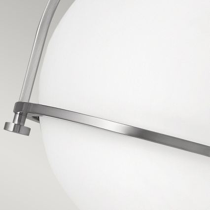 Quintiesse - Plafonsko svetlo SOMERSET 1xE27/60W/230V prečnik 28,2 cm mat hrom