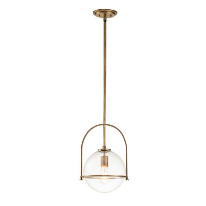 Quintiesse - Luster na štapu SOMERSET 1xE27/60W/230V Ø 28,9 cm bronza