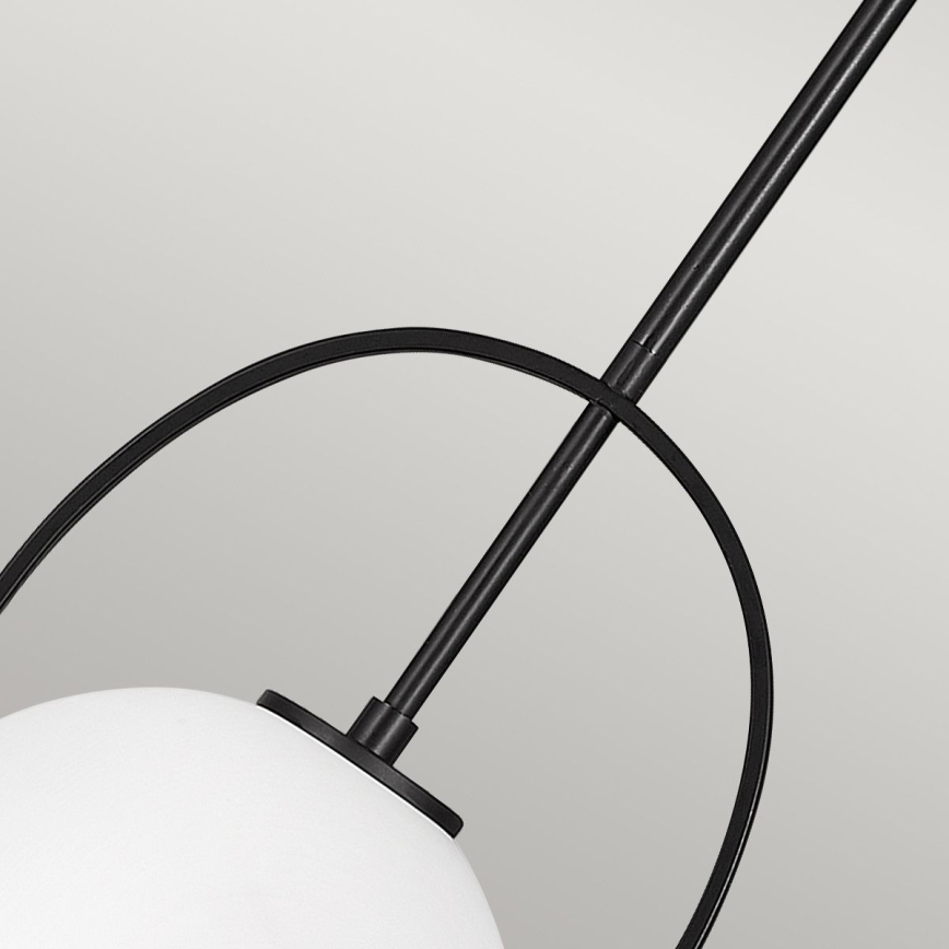 Quintiesse - Luster na šipci SOMERSET 1xE27/60W/230V prečnik 28,9 cm crna