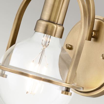 Quintiesse - Zidna lampa SOMERSET 1xE27/60W/230V zlatna