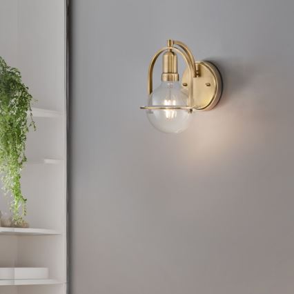 Quintiesse - Zidna lampa SOMERSET 1xE27/60W/230V zlatna