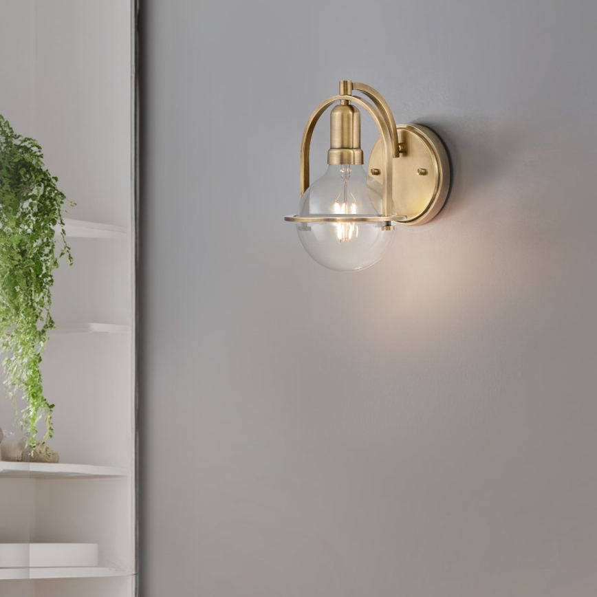 Quintiesse - Zidna lampa SOMERSET 1xE27/60W/230V zlatna