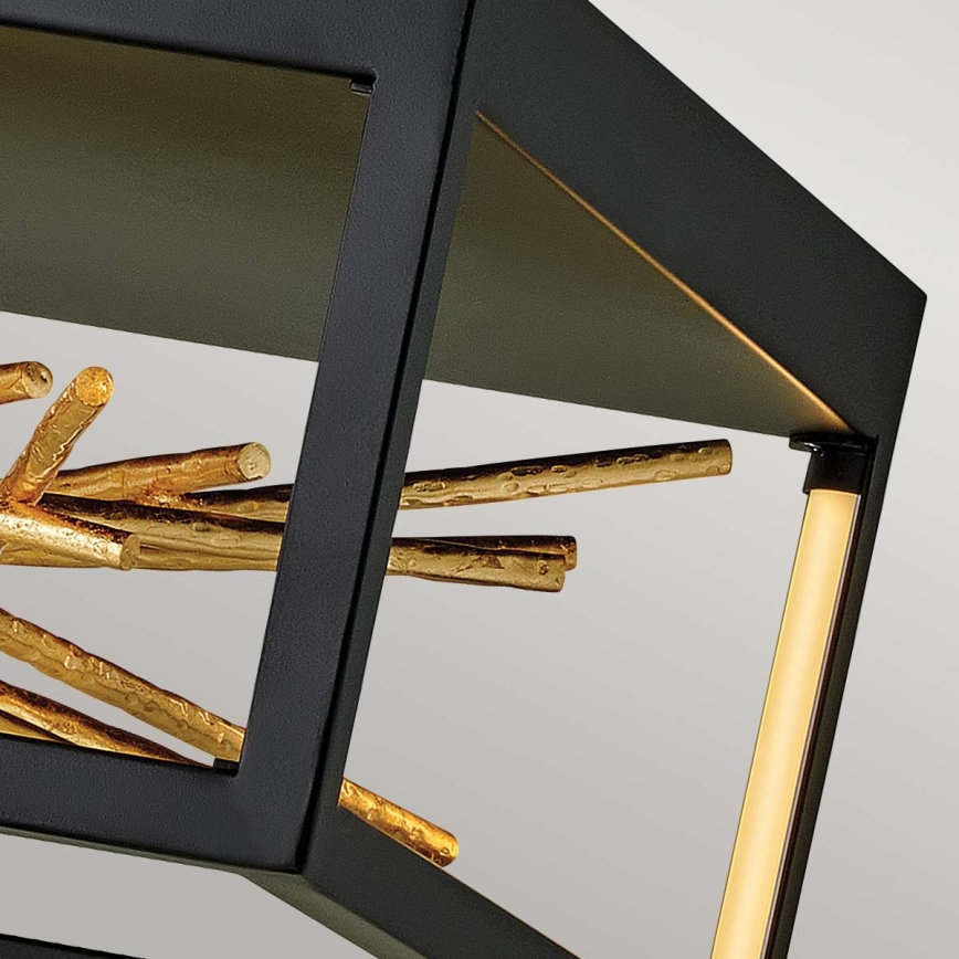 Quintiesse - LED plafonsko svetlo STYX LED/8W/230V crno/zlatno